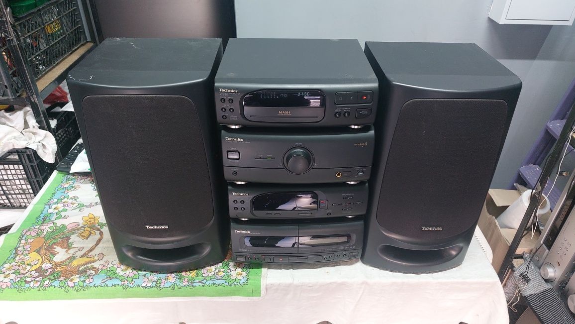 Музцентр technics ch404 з мультом ду