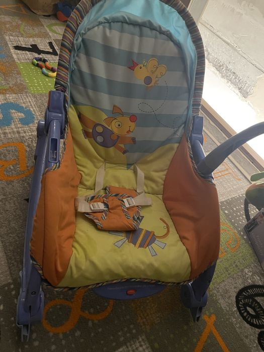 Leżaczek bujaczek fisher price