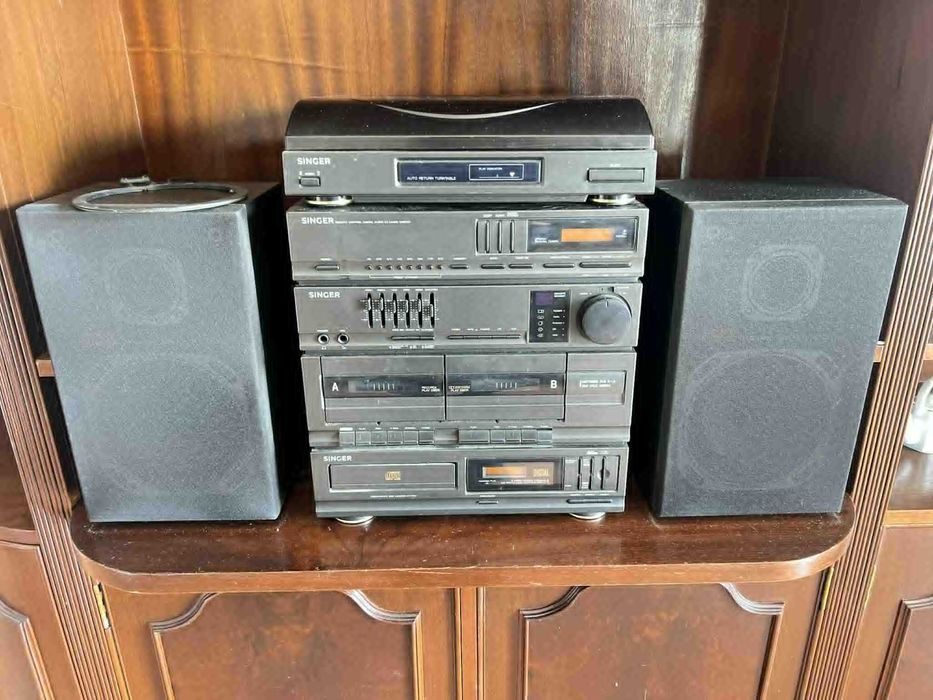 Aparelhagem com duas colunas