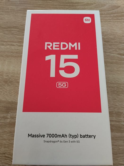 Redmi  15 5g black
