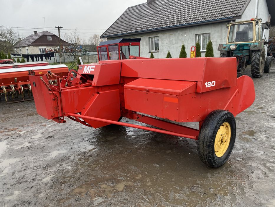 Прес підбирач MASSEY FERGUSON 120 тюковщик Мойсей фергусон є ще велгер