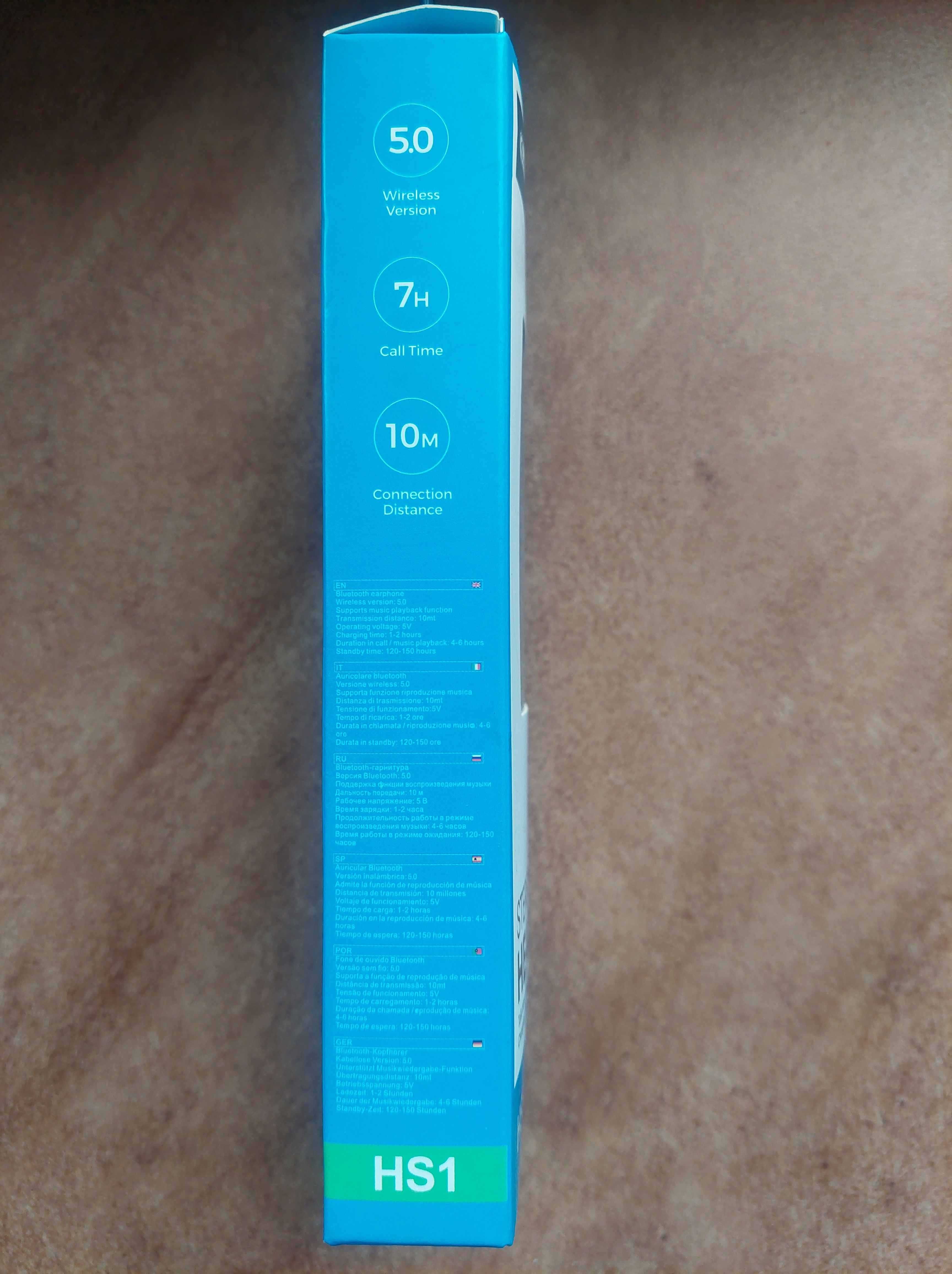 Bezprzewodowy zestaw słuchawkowy Bluetooth 5.0 Jellico HS1