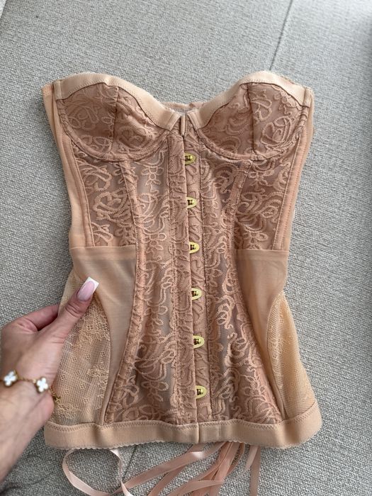 Корсет чорний в стилі Agent Provocateur