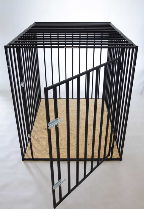 Klatka kojec kennelowa transporter psa mocna wytrzymała skł czarna 5XL