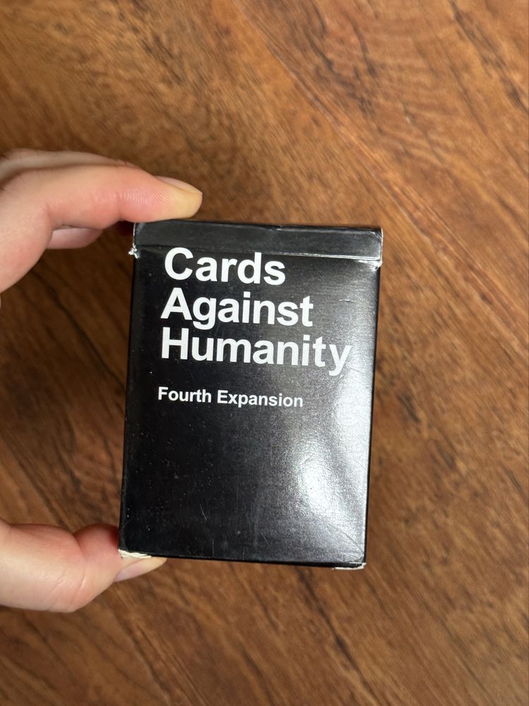 Cards Against Humanity игра настольная на английском карты конфликта