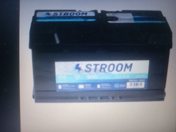 Акумулятор STROOM 100Ah 900 A12V