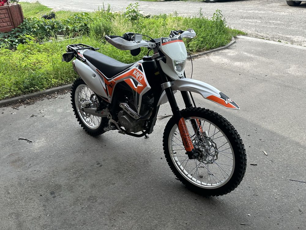 Мотоцикл Kayo t4 эндуро 250кубов