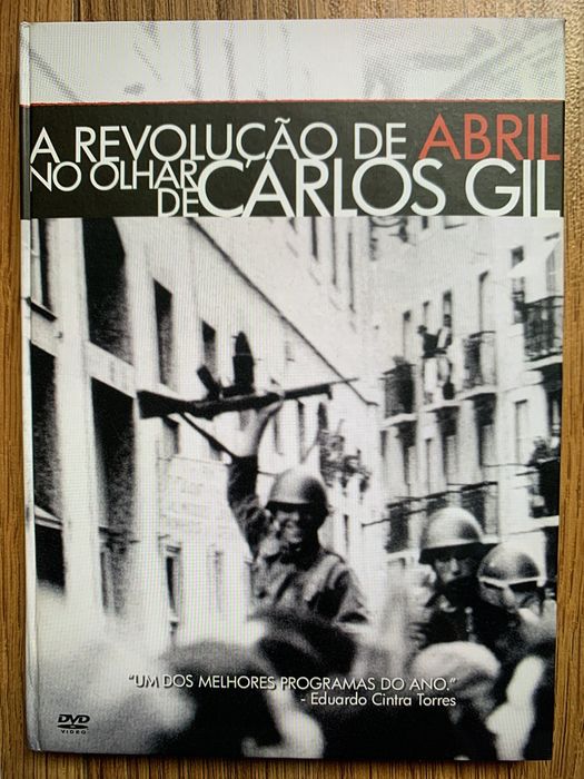 A Revolução de Abril no Olhar de Carlos Gil - DVD + Livro