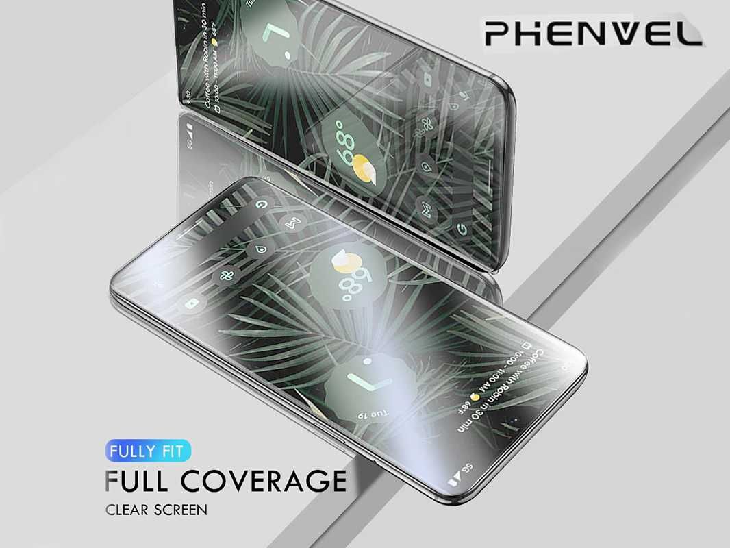 Гідрогелева плівка PHENVEL для Google Pixel 8, 8Pro, 8a, 7, 7Pro, 3-6,
