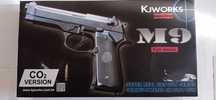 Pistola KJW full metal blowback airsoft Novo