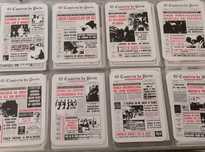 Conjunto de 8 calendários de bolso