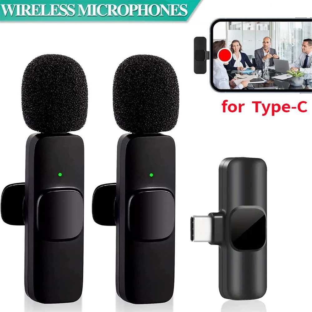 Microfones Lapela Type C + Iphone