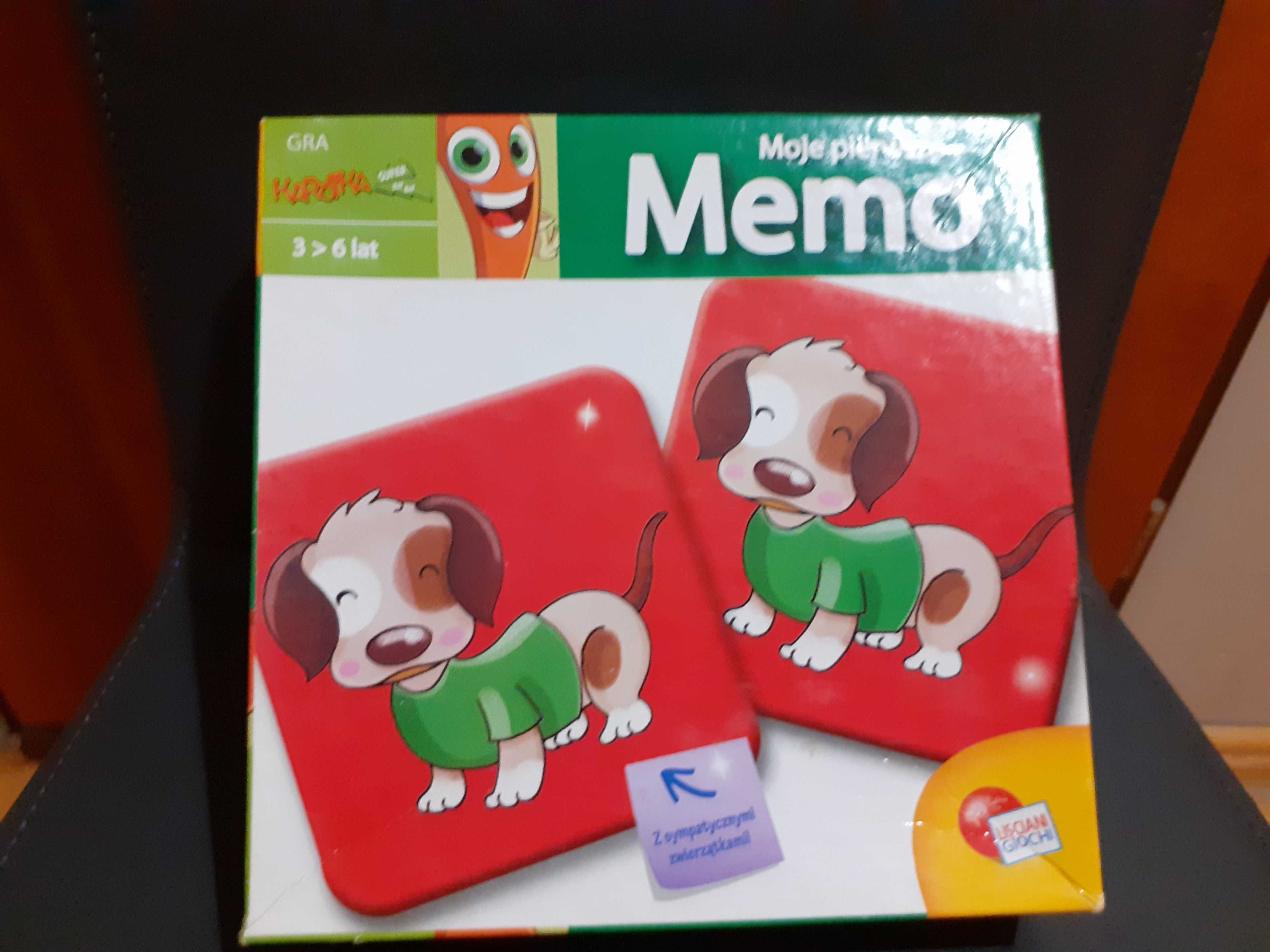 gra w memo memory wiek 3-6 lat