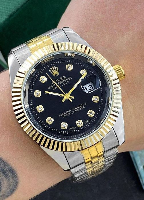 Часы Rolex Date Just Ролекс Без предоплат! Элитная унисекс серия!