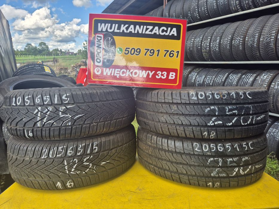 Opony Letnie/Zimowe 205/65/15C Używane