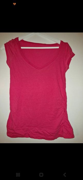 Bluzka z dekoltem w serek