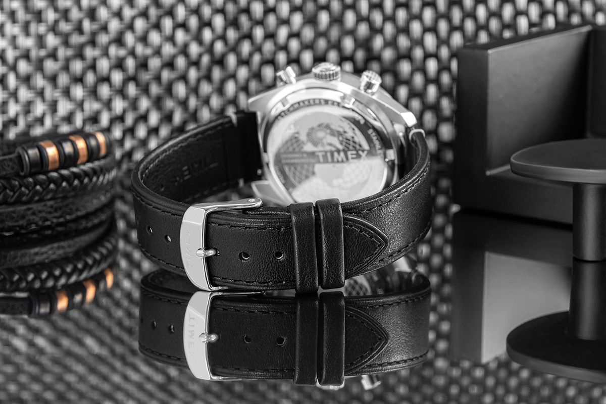 zegarek męski timex waterbury traditional chronograph tw2y18600 + box