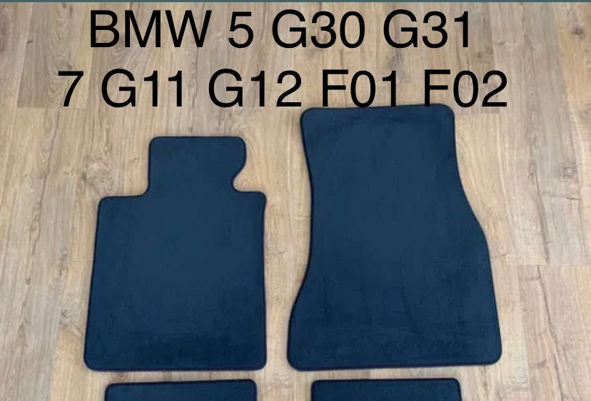 2шт. Коврики передні BMW 3 G20 M3 G80 M4 G82 F30 F80 F82 X5 G05 X6 X7