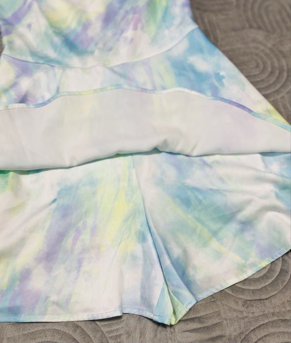 Блакитний комбінезон-шорти Quiz  38