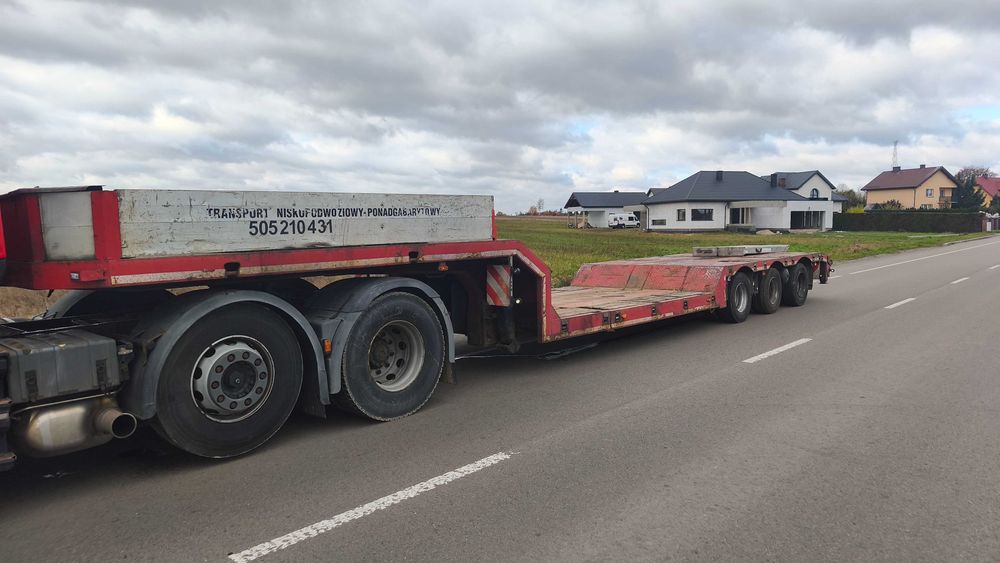 Naczepa niskopodwoziowa semi toliefbett