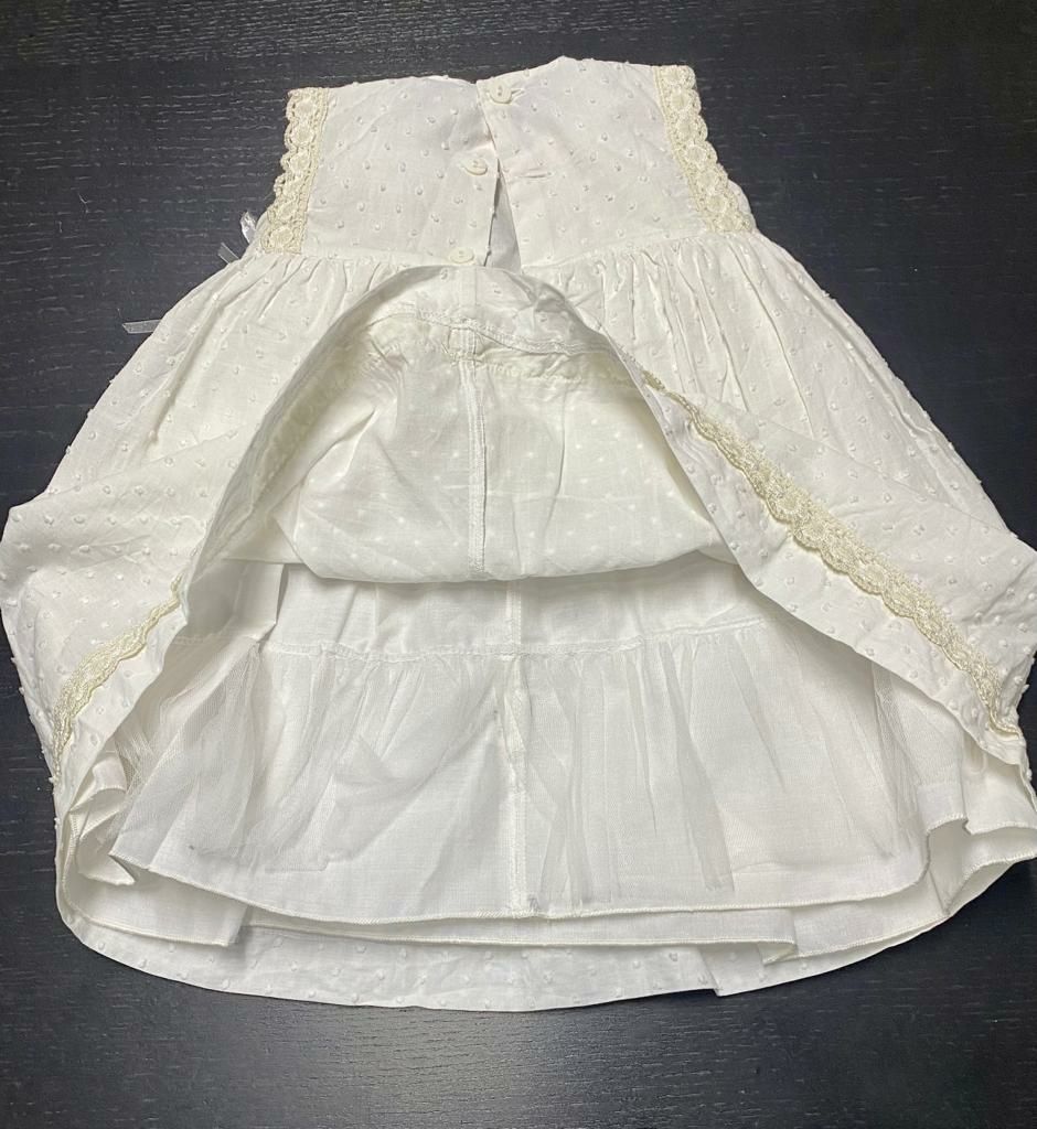 Vestido batizado menina