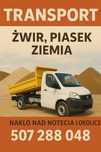 Transport żwir,piasek,ziemia