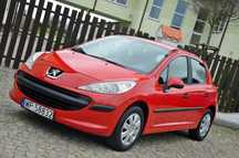 Peugeot 207 1.4 benzyna # czerwony # Okazja!