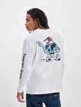 Кофта лонгслив Tommy Hilfiger Jeans с большим логотипом размер L