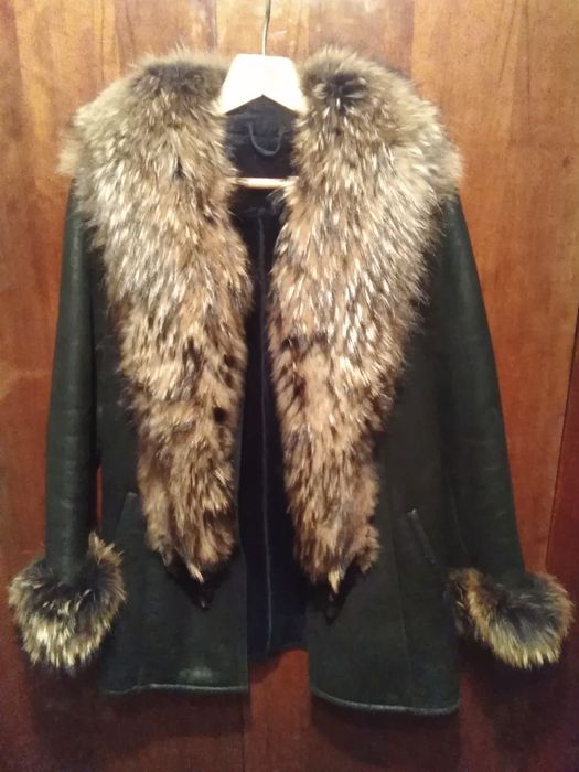 Дублянка "Zishan", нат. хутро (єнот), 48-50 р.