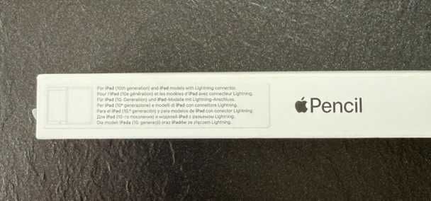 Rysik Apple Pencil 1. generacji brak akcesorii nie łączy się