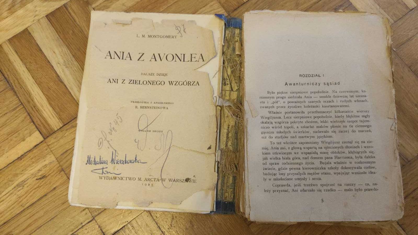 Ania z Avonlea 1927 [Ania z Zielonego Wzgórza]