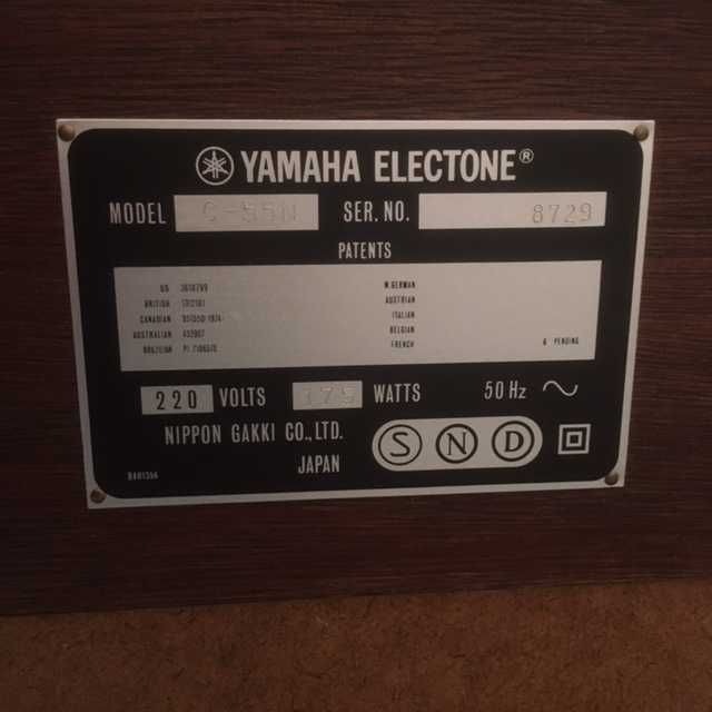 Yamaha Electone C-55N