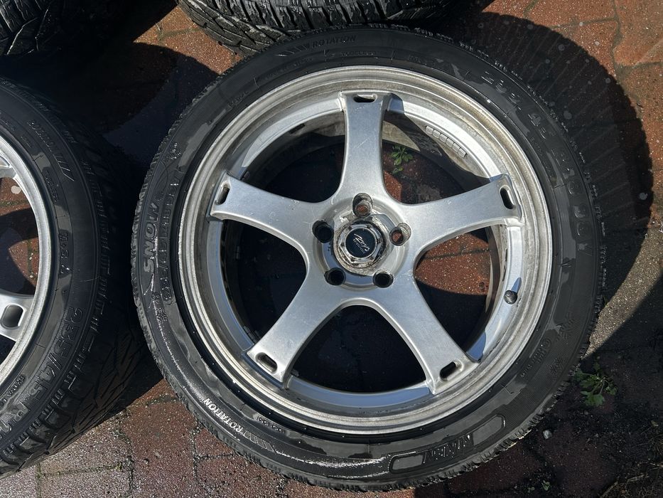 Koła felgi 18 5x114,3 liquid metal drifter