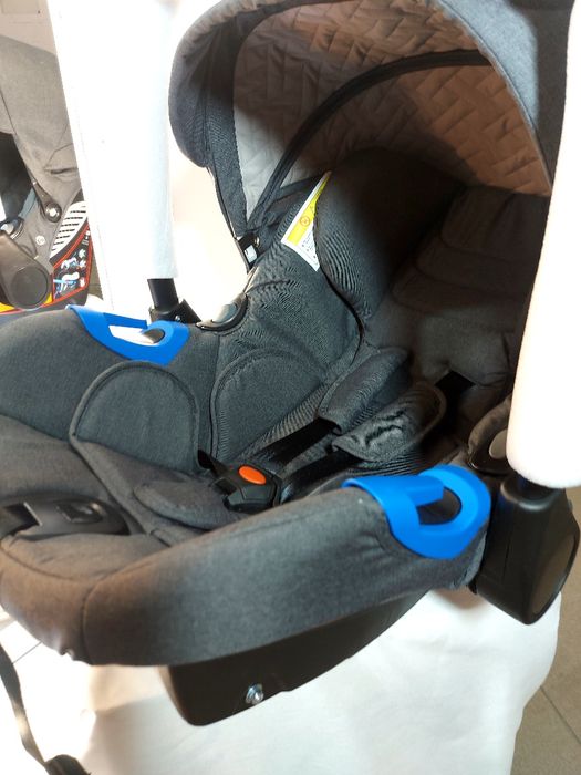 CARRELLO  EPICA автокрісло люлька чорне і графіт можна підібрати адапт