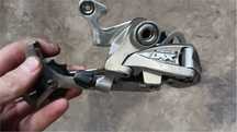 Shimano deore lx RD-M581+ Монетка Shimano deore lx SL-m580