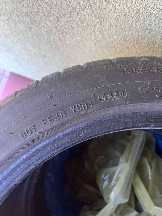opony lato kumho 195/45/16