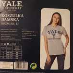 Koszulka damska Yale, kolor szary