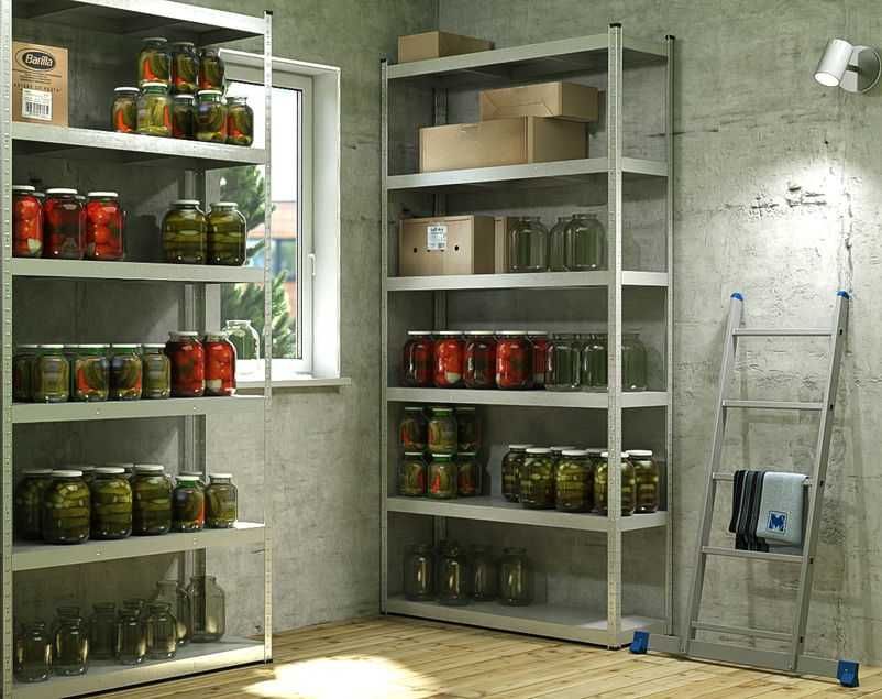 Акція! Нові посилені стелажі Siker та Metkas полиці з мдф/дсп/метал.