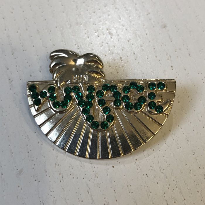 Брошка емаль квіти вінтаж