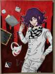 Anime rysunek Kokichi Oma Dangandonpa
