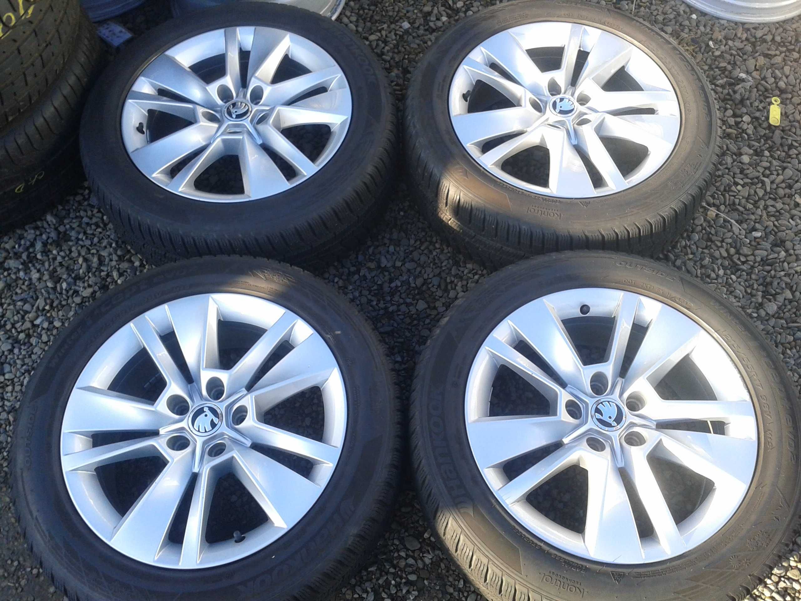 oryginalne felgi r17 skoda octavia superb karog kodiaq mielec yeti 7j