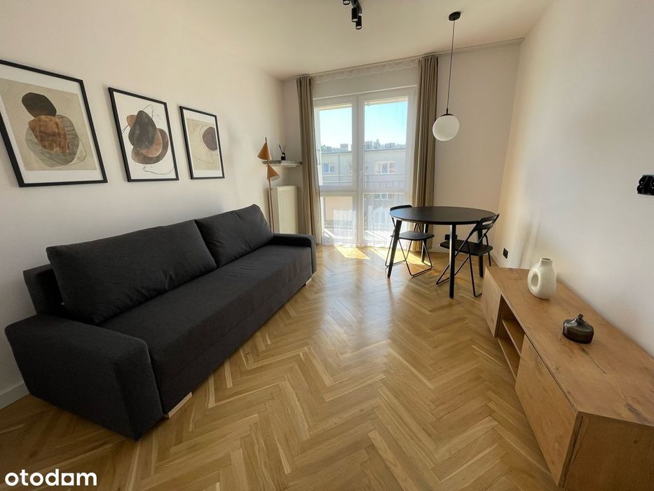 2 niezależne pokoje, balkon, jasne, 50 m od metra Księcia Janusza