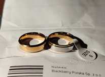 Obrączka ślubna męska damska 4mm 6mm roz. 5, 6, 7, 8, 9, 11, 12 stal