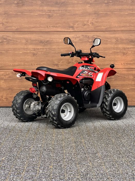 Quad Kymco Maxxer 50 stan bdb 2T, FV VAT, niski przebieg
