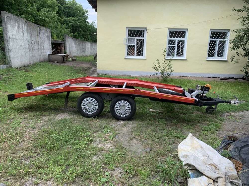 Евакуатор, лафета