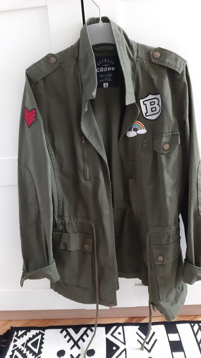 Kurtka parka militarna Cropp.