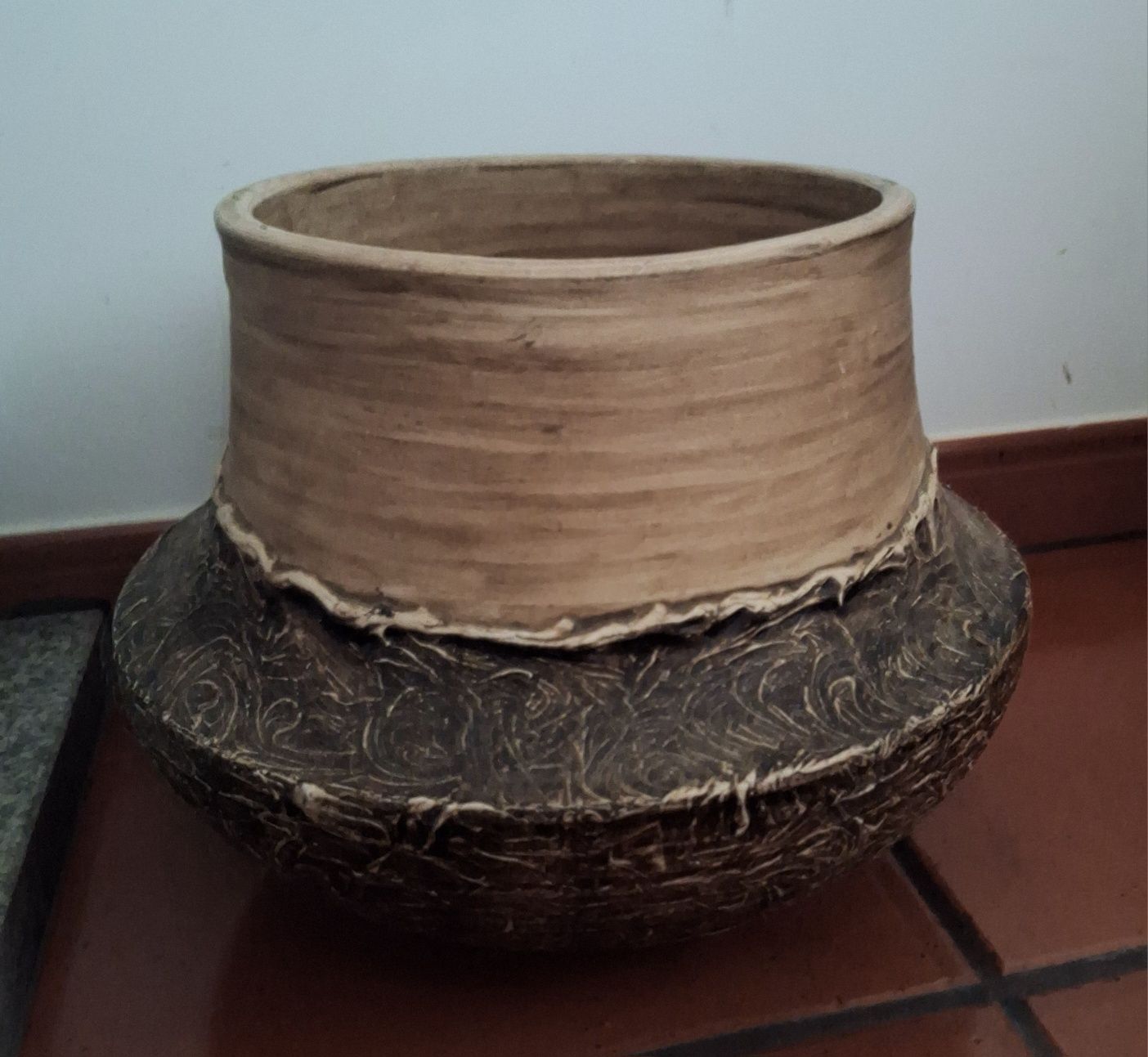 Pote decorativo como novo