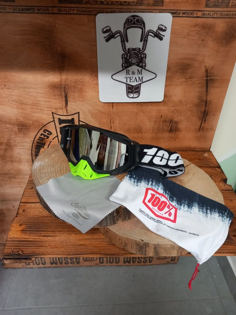 Óculos de motocross da 100%