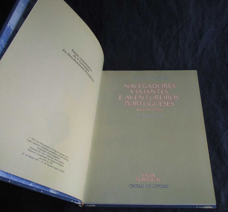 Livros Navegadores Viajantes e Aventureiros Portugueses