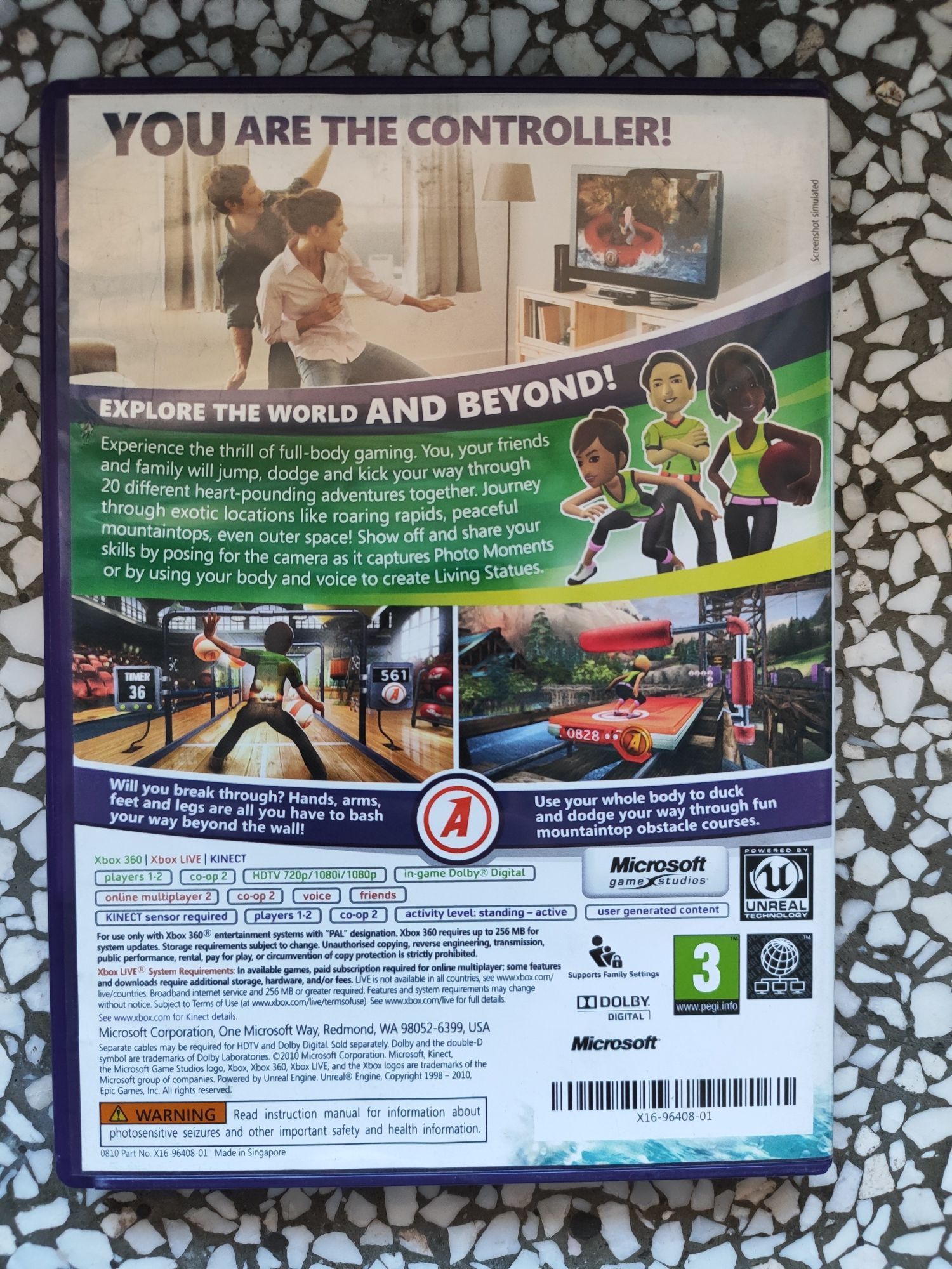 Kinect Adventures PL Xbox 360